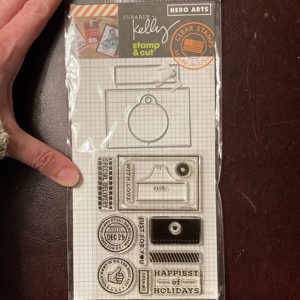 Hero arts stamp & die cuts